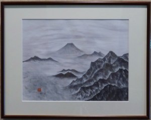 「甲斐からの富士」　齋藤義保