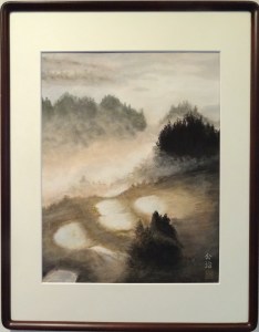 「棚田払暁」　河原公治