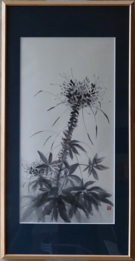 花魁草」　柴日出子