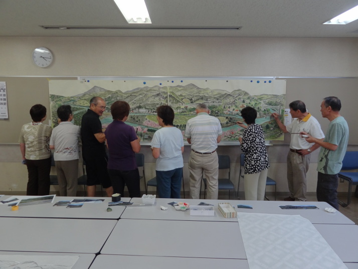 新相模川絵巻（共同制作）