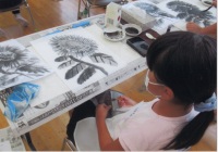 鳶尾小児童水墨画教室 7 鳶尾小児童水墨画教室 7