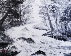 「せせらぎ」 須永文江 「せせらぎ」 須永文江