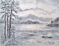 「湿原の朝」 近内文子 「湿原の朝」 近内文子