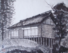 「古民家」 石坂和明 「古民家」 石坂和明