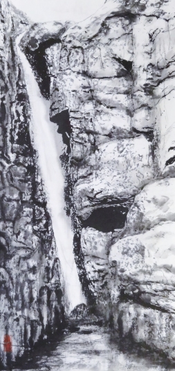 「飛泉一条」　中西清