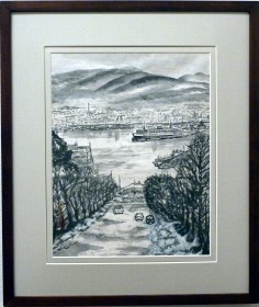 「八幡坂」　若林省吾