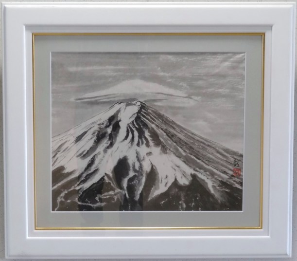 雪渓富士　　石坂和明