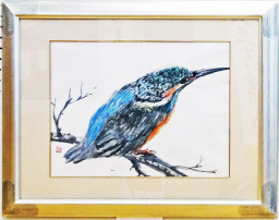 「カワセミ」　須永文江