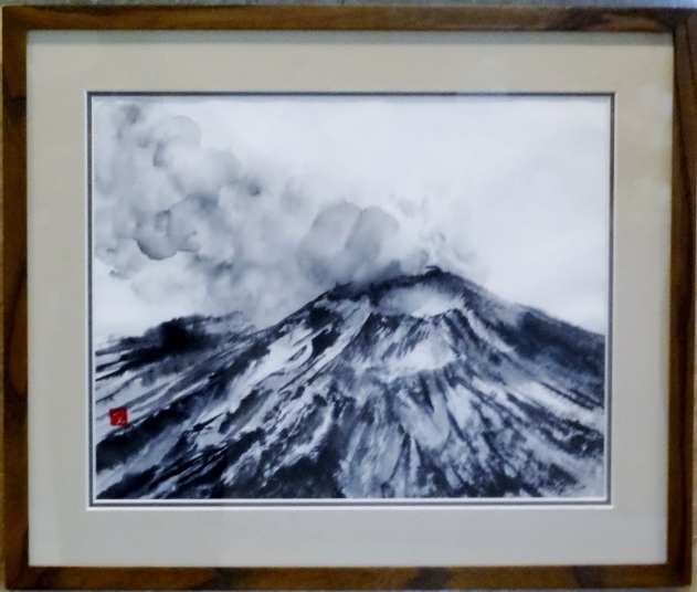 「あれから―御岳山」　須永文江　F8