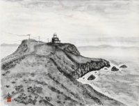 「霧多布岬」　鈴木章