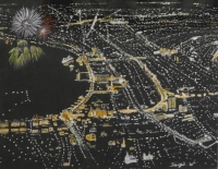 「夏の夜」　若林省吾」